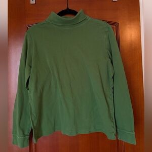 Vintage L.L Bean 100% cotton Women’s Turtle Neck Long Sleeve Top